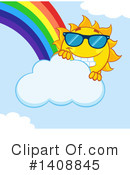 Sun Clipart #1408845 by Hit Toon