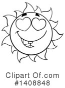 Sun Clipart #1408848 by Hit Toon