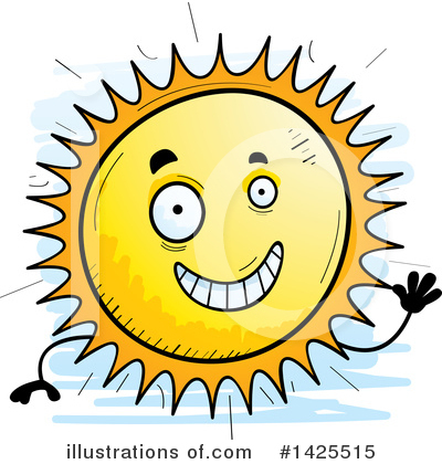 Royalty-Free (RF) Sun Clipart Illustration by Cory Thoman - Stock Sample #1425515