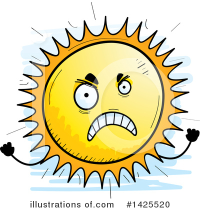 Royalty-Free (RF) Sun Clipart Illustration by Cory Thoman - Stock Sample #1425520
