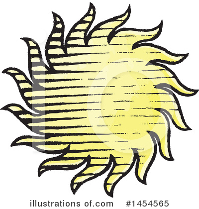 Royalty-Free (RF) Sun Clipart Illustration by cidepix - Stock Sample #1454565