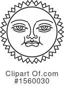 Sun Clipart #1560030 by Lal Perera