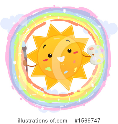 Royalty-Free (RF) Sun Clipart Illustration by BNP Design Studio - Stock Sample #1569747
