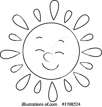 Royalty-Free (RF) Sun Clipart Illustration by Alex Bannykh - Stock Sample #1708524