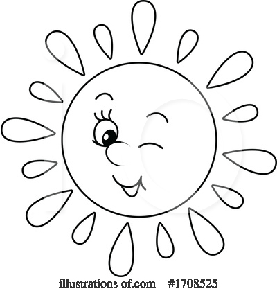 Royalty-Free (RF) Sun Clipart Illustration by Alex Bannykh - Stock Sample #1708525