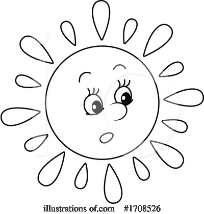 Royalty-Free (RF) Sun Clipart Illustration by Alex Bannykh - Stock Sample #1708526