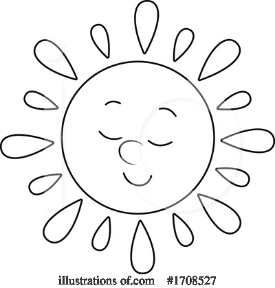 Royalty-Free (RF) Sun Clipart Illustration by Alex Bannykh - Stock Sample #1708527