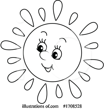 Royalty-Free (RF) Sun Clipart Illustration by Alex Bannykh - Stock Sample #1708528
