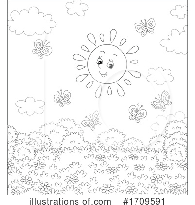 Royalty-Free (RF) Sun Clipart Illustration by Alex Bannykh - Stock Sample #1709591