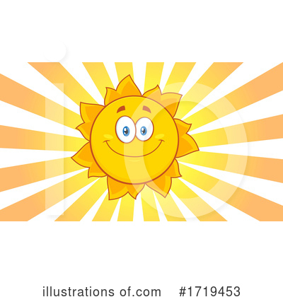 Royalty-Free (RF) Sun Clipart Illustration by Hit Toon - Stock Sample #1719453