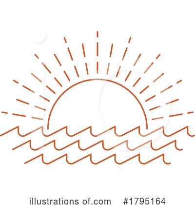 Waves Clipart #1795164 by Vector Tradition SM