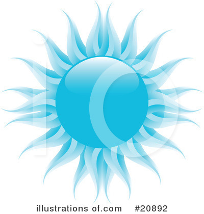 Royalty-Free (RF) Sun Clipart Illustration by elaineitalia - Stock Sample #20892