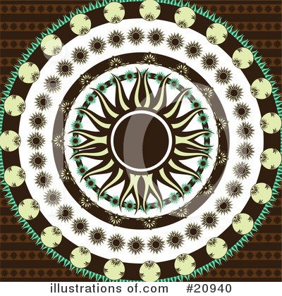 Royalty-Free (RF) Sun Clipart Illustration by elaineitalia - Stock Sample #20940