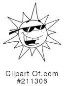 Sun Clipart #211306 by Hit Toon