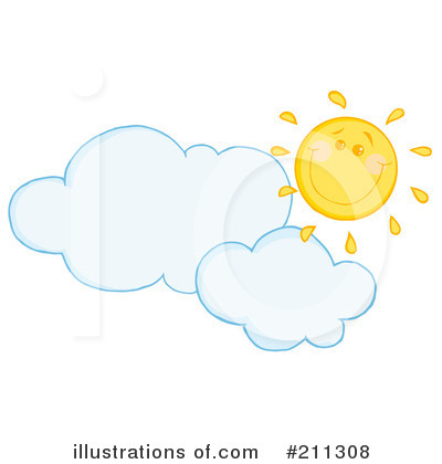 Royalty-Free (RF) Sun Clipart Illustration by Hit Toon - Stock Sample #211308