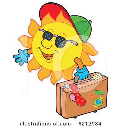 Royalty-Free (RF) Sun Clipart Illustration by visekart - Stock Sample #212984