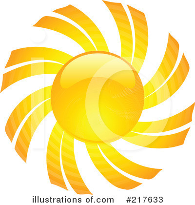 Royalty-Free (RF) Sun Clipart Illustration by KJ Pargeter - Stock Sample #217633