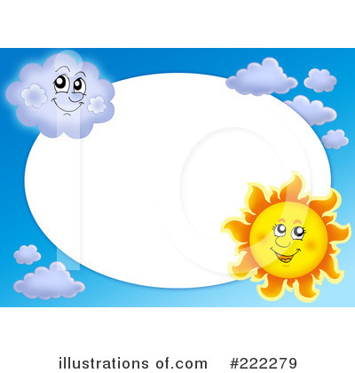 Royalty-Free (RF) Sun Clipart Illustration by visekart - Stock Sample #222279