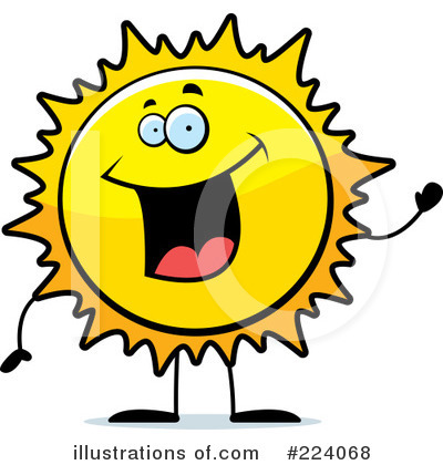 Royalty-Free (RF) Sun Clipart Illustration by Cory Thoman - Stock Sample #224068