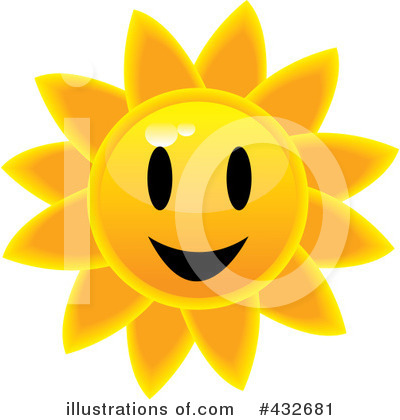 Royalty-Free (RF) Sun Clipart Illustration by Pams Clipart - Stock Sample #432681