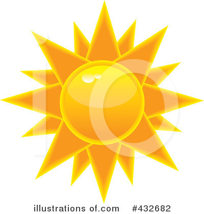 Royalty-Free (RF) Sun Clipart Illustration by Pams Clipart - Stock Sample #432682