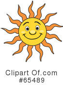 Sun Clipart #65489 by Dennis Holmes Designs