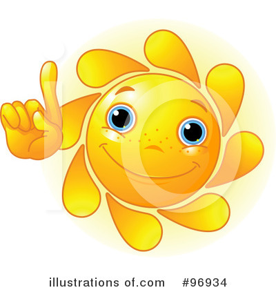Sun Face Clipart #96934 by Pushkin