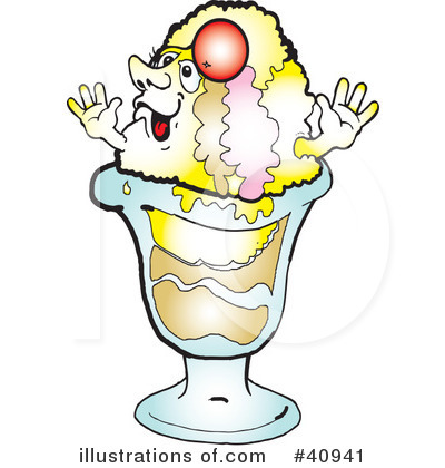 Ice Cream Clipart #40941 by Snowy