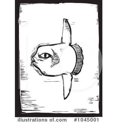 Royalty-Free (RF) Sunfish Clipart Illustration by xunantunich - Stock Sample #1045001