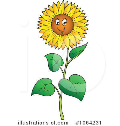 Sunflowers Clipart #1064231 by visekart