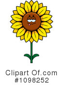 Sunflower Clipart #1098252 by Cory Thoman