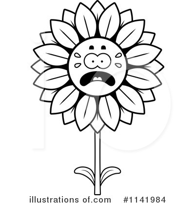 Sunflower Clipart #1141984 by Cory Thoman