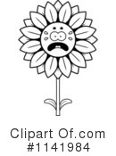 Sunflower Clipart #1141984 by Cory Thoman