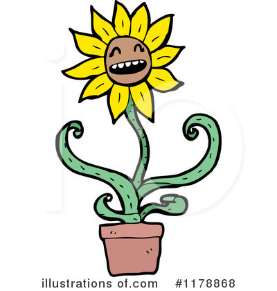 Sunflower Clipart #1178868 by lineartestpilot