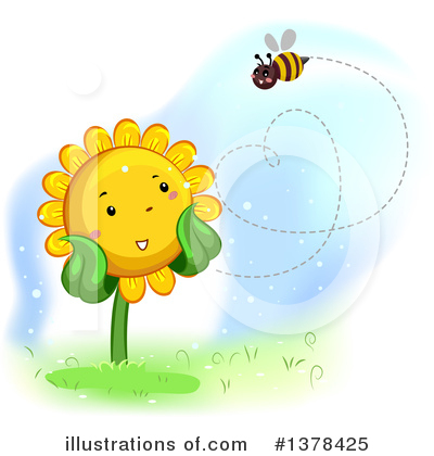 Sunflower Clipart #1378425 by BNP Design Studio