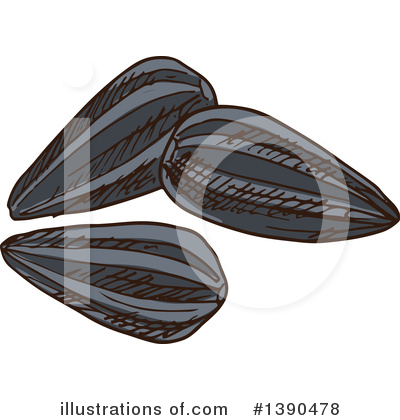Seeds Clipart #1390478 by Vector Tradition SM