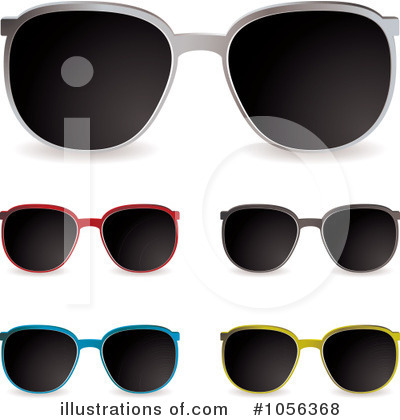 Royalty-Free (RF) Sunglasses Clipart Illustration by michaeltravers - Stock Sample #1056368