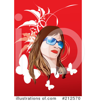 Royalty-Free (RF) Sunglasses Clipart Illustration by YUHAIZAN YUNUS - Stock Sample #212570