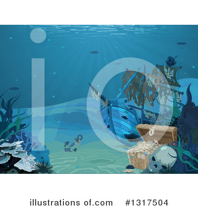 Under The Sea Clipart #1317504 by Pushkin