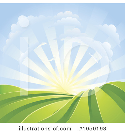 Royalty-Free (RF) Sunrise Clipart Illustration by AtStockIllustration - Stock Sample #1050198