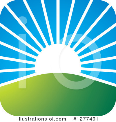 Royalty-Free (RF) Sunrise Clipart Illustration by Lal Perera - Stock Sample #1277491