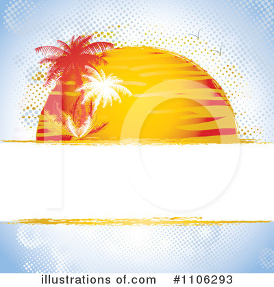 Royalty-Free (RF) Sunset Clipart Illustration by MilsiArt - Stock Sample #1106293