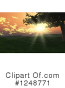 Sunset Clipart #1248771 by KJ Pargeter