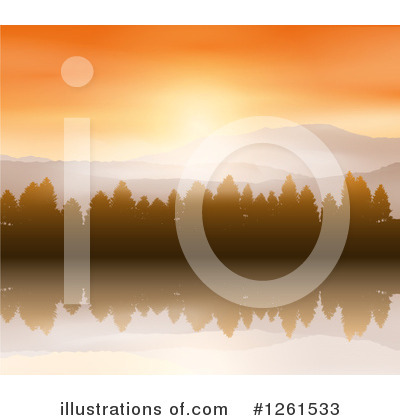Sunrise Clipart #1261533 by KJ Pargeter