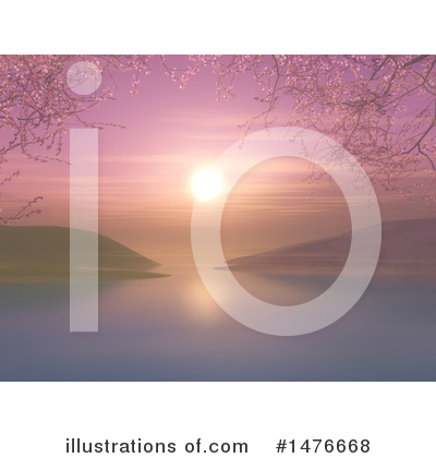 Royalty-Free (RF) Sunset Clipart Illustration by KJ Pargeter - Stock Sample #1476668