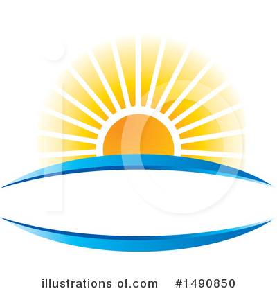 Royalty-Free (RF) Sunset Clipart Illustration by Lal Perera - Stock Sample #1490850