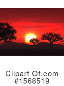 Sunset Clipart #1568519 by KJ Pargeter