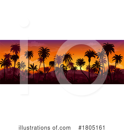 Royalty-Free (RF) Sunset Clipart Illustration by Vector Tradition SM - Stock Sample #1805161