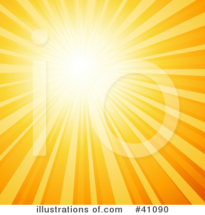 Royalty-Free (RF) Sunshine Clipart Illustration by KJ Pargeter - Stock Sample #41090