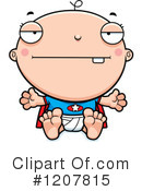 Super Baby Clipart #1207815 by Cory Thoman